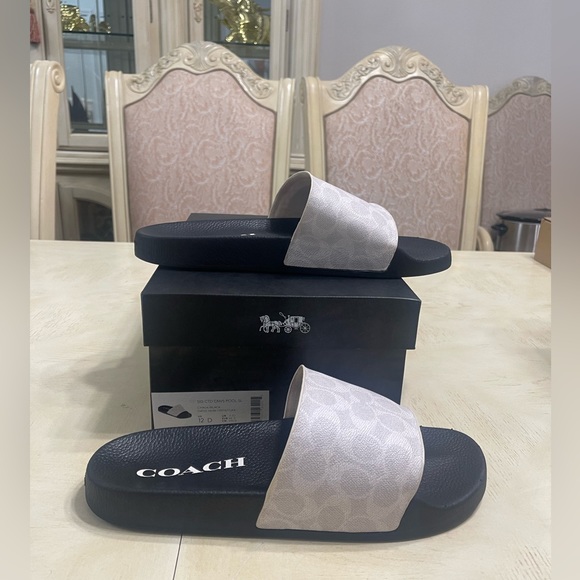 New! Unworn! Coach Slides Men’s Size 12 D (Authentic) - Picture 4 of 15